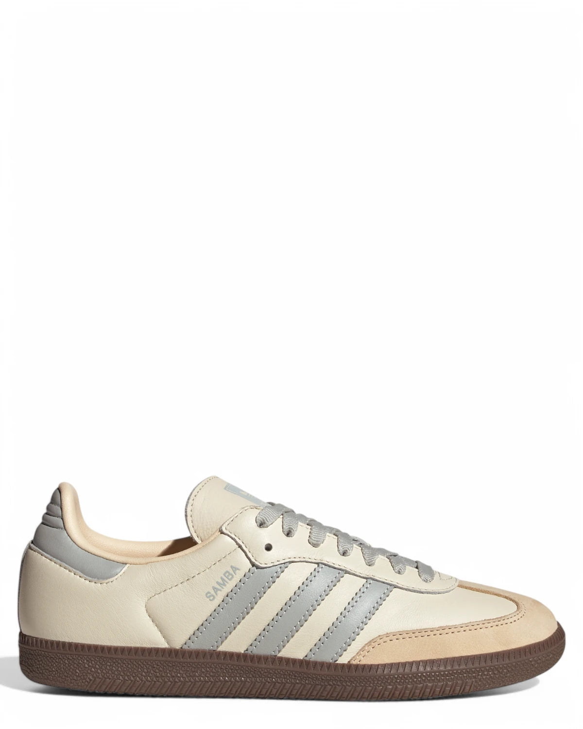 Adidas Samba OG crema e grigio-Sneakers-Adidas Originals-Vittorio Citro Boutique