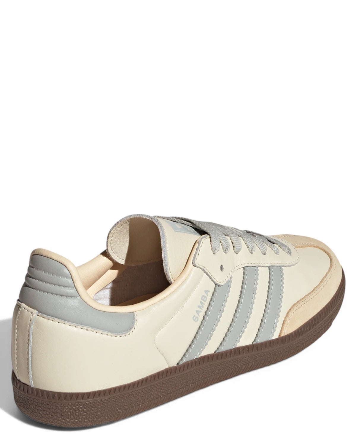 Adidas Samba OG crema e grigio-Sneakers-Adidas Originals-Vittorio Citro Boutique