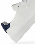 Sneakers Levante Calf White-Blue-Sneakers-D.A.T.E.-Vittorio Citro Boutique