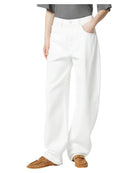 Pantaloni balloon in bull di cotone Eloise-Pinko-Jeans-Vittorio Citro Boutique