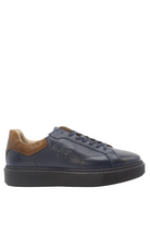 Sneaker in pelle blu-La Martina-Sneakers-Vittorio Citro Boutique