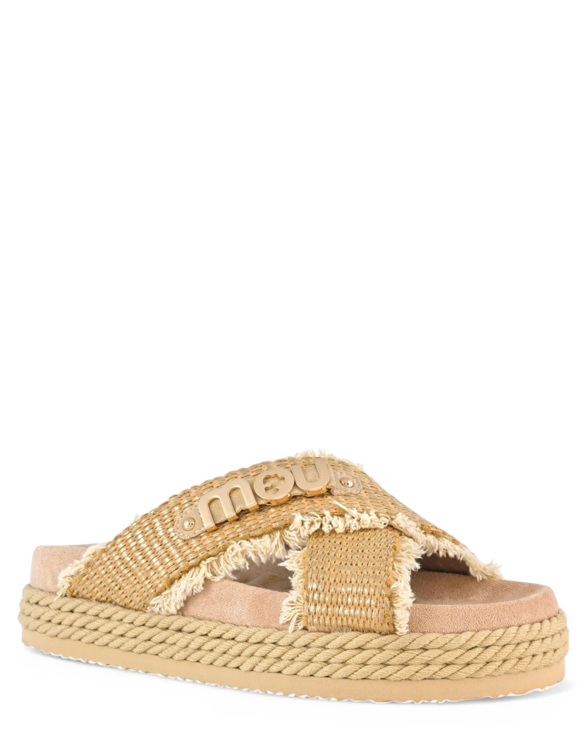 Criss-Cross Rope Raffia Sandal Mou – Sandali in Raffia-Mou-Ciabatte-Vittorio Citro Boutique