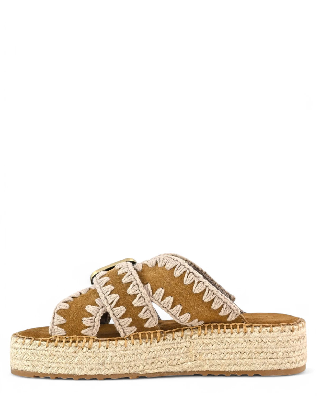 Jute Sandal Mou in Camoscio con Suola in EVA-Mou-Ciabatte-Vittorio Citro Boutique