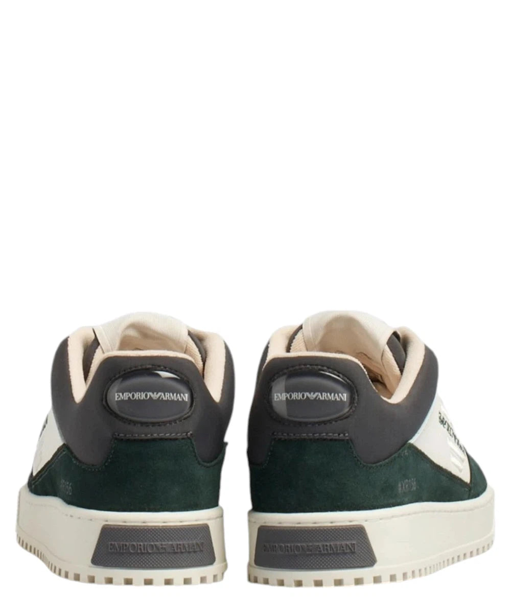 Sneakers con Logo Aquila Laterale-Emporio Armani-Sneakers-Vittorio Citro Boutique