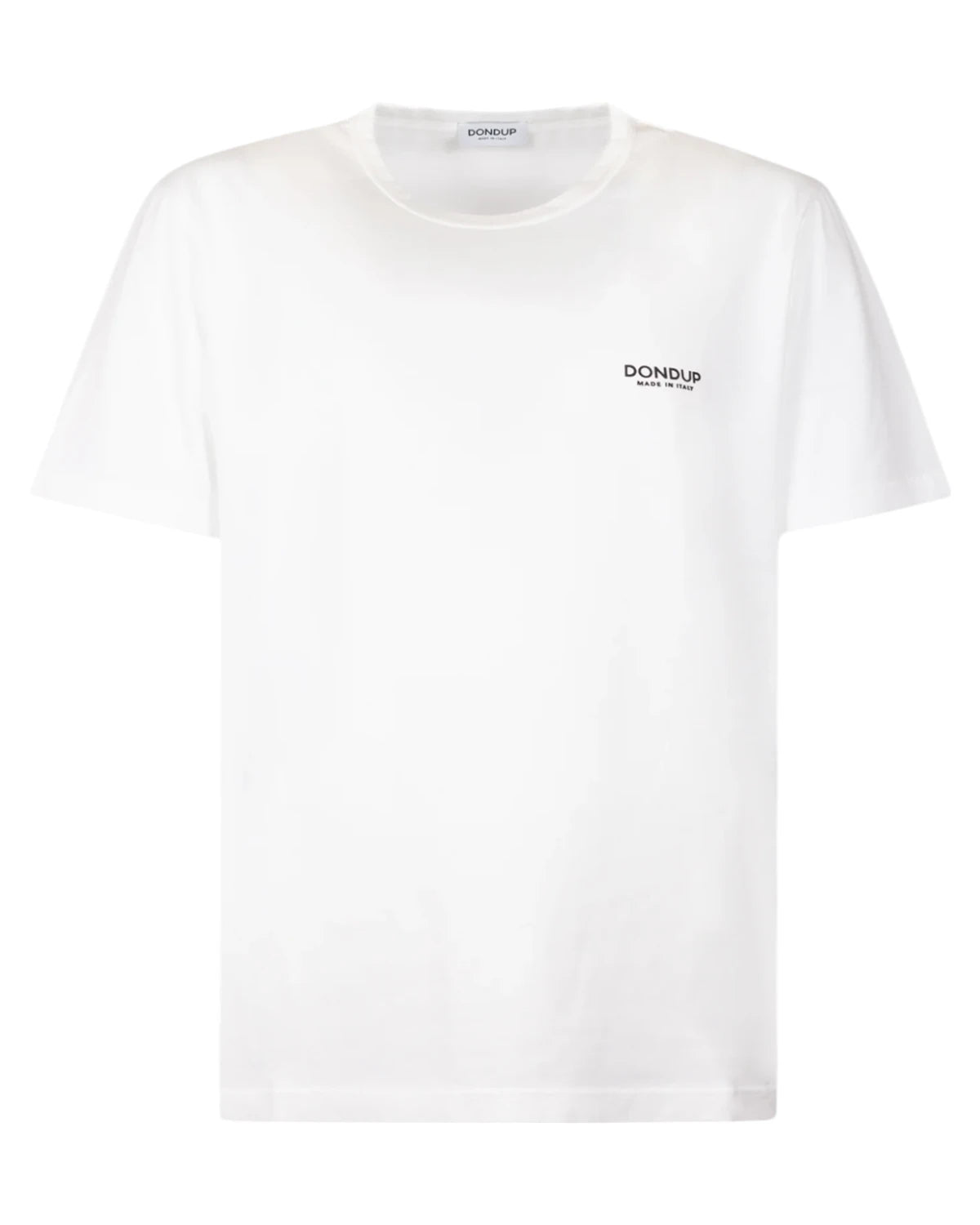 T-shirt Girocollo Regular in Jersey di Cotone-T-shirt-Dondup-Vittorio Citro Boutique