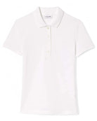 Polo da Donna Lacoste Slim Fit in Piqué di Cotone Stretch-Polo-LACOSTE-Vittorio Citro Boutique