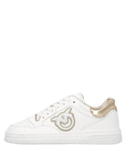 Sneakers Mandy 01 in Pelle con Logo Laterale Ricamato-Pinko-Sneakers-Vittorio Citro Boutique