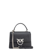 Borsa Love One Mini in Pelle con Stampa Pitone-Pinko-Borse a mano-Vittorio Citro Boutique