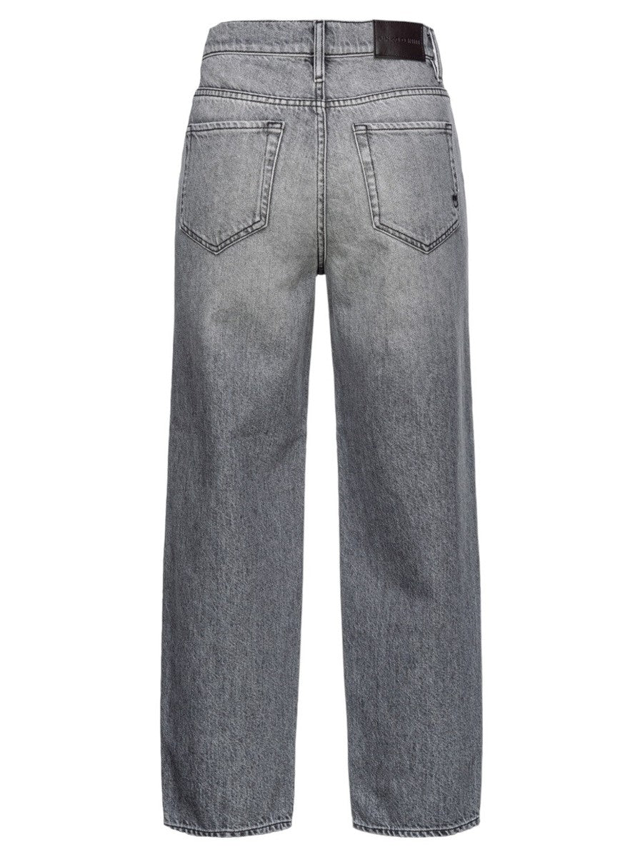 Jeans Estelle in Denim Grigio Beluga-Pinko-Jeans-Vittorio Citro Boutique