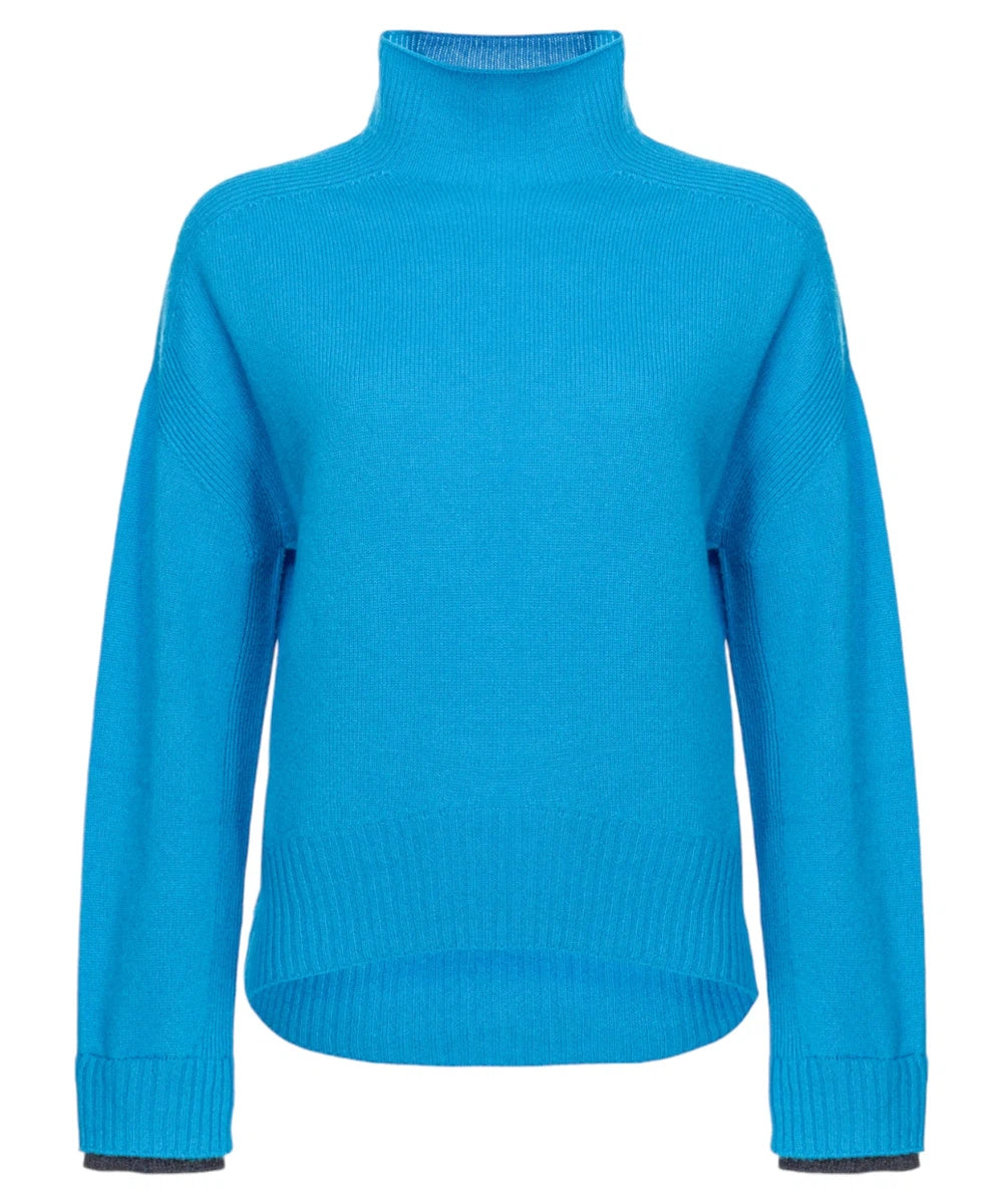 Maglione Donskoy in Lana e Cashmere con Collo a Lupetto-Pinko-Maglieria-Vittorio Citro Boutique