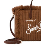 Borsa Colette in Maglia a Coste Marrone-Mc2 Saint Barth-Borse a mano-Vittorio Citro Boutique