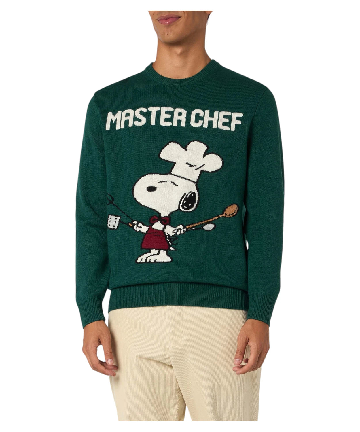 Maglione Snoopy Master Chef - Edizione Speciale SNOOPY PEANUTS-Mc2 Saint Barth-Maglieria-Vittorio Citro Boutique