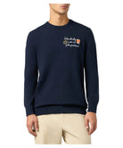 Maglione Heron Light con Ricamo "Sole, Whisky e sei in Pole Position-Mc2 Saint Barth-Maglieria-Vittorio Citro Boutique