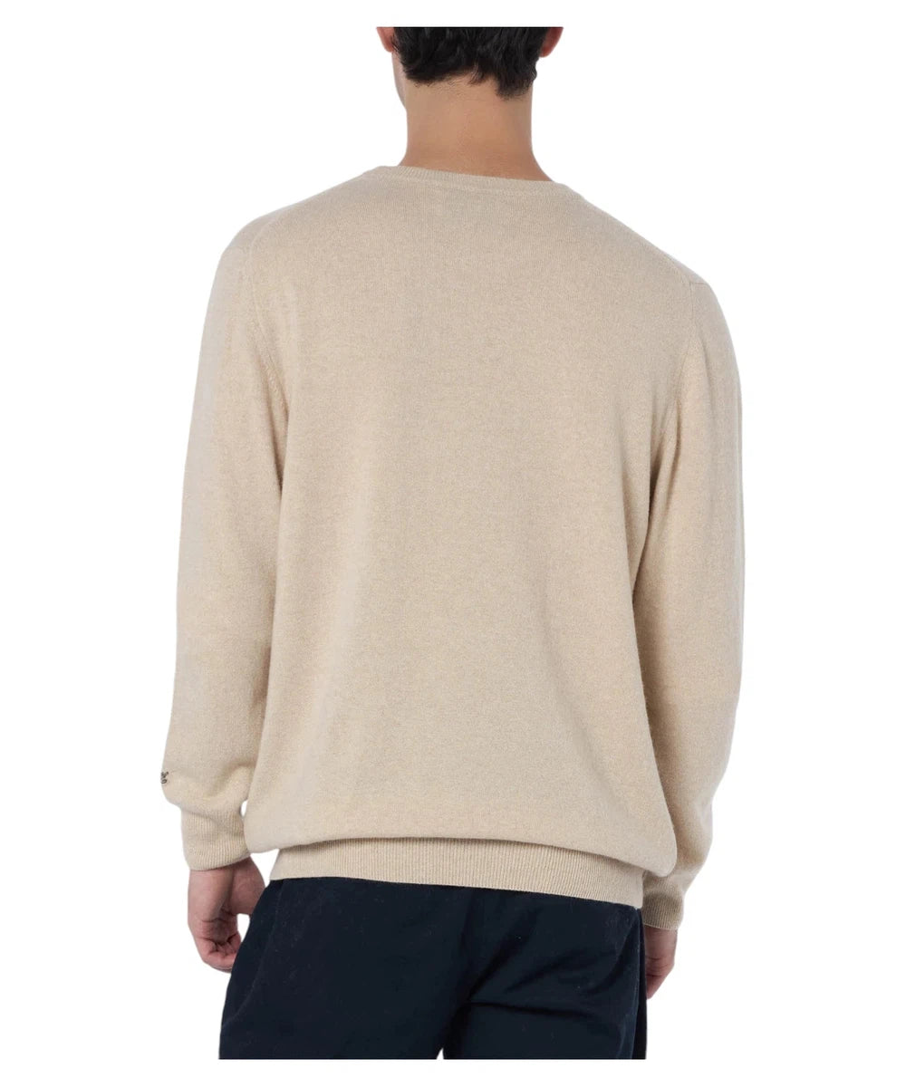 Maglione Heron con Ricamo "Out of Office"-Mc2 Saint Barth-Maglieria-Vittorio Citro Boutique