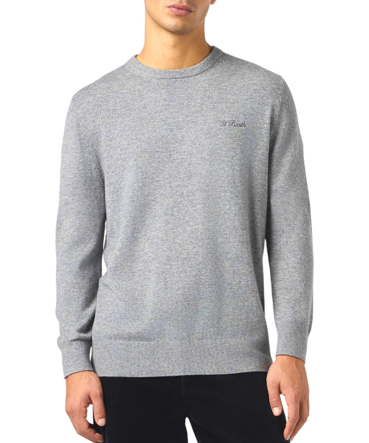 Maglione Girocollo Regent in Misto Cashmere-Mc2 Saint Barth-Maglieria-Vittorio Citro Boutique