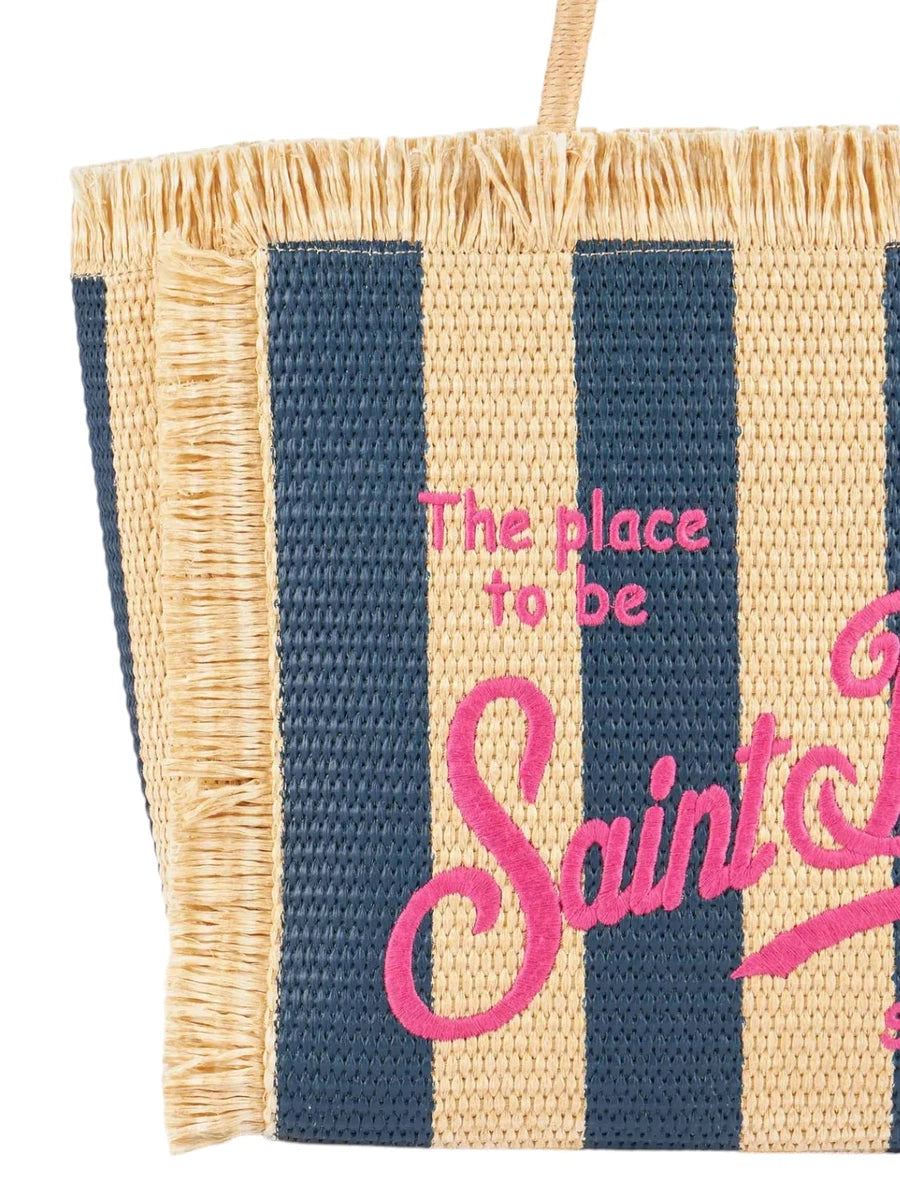 Borsa Tote Vanity Straw a Righe-Borse a spalla-Mc2 Saint Barth-Vittorio Citro Boutique