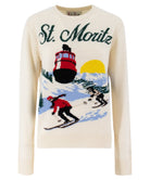 Maglione Girocollo in Misto Cashmere con Motivo Invernale "Moritz Freeskier"-Mc2 Saint Barth-Maglieria-Vittorio Citro Boutique