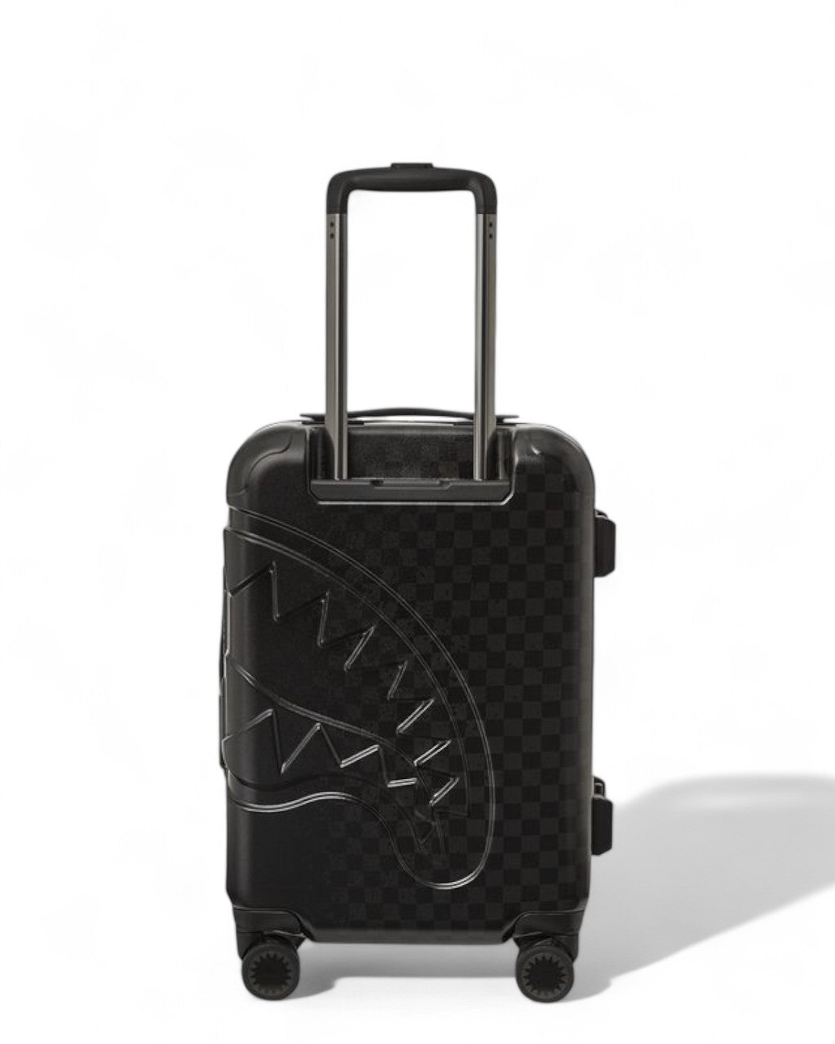 sprayground spray spritz grey check carryon-Valigie-Sprayground-Vittorio Citro Boutique