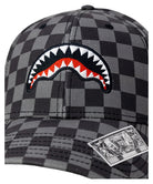 Cappello con Visiera Check Grey-Sprayground-Cappelli-Vittorio Citro Boutique