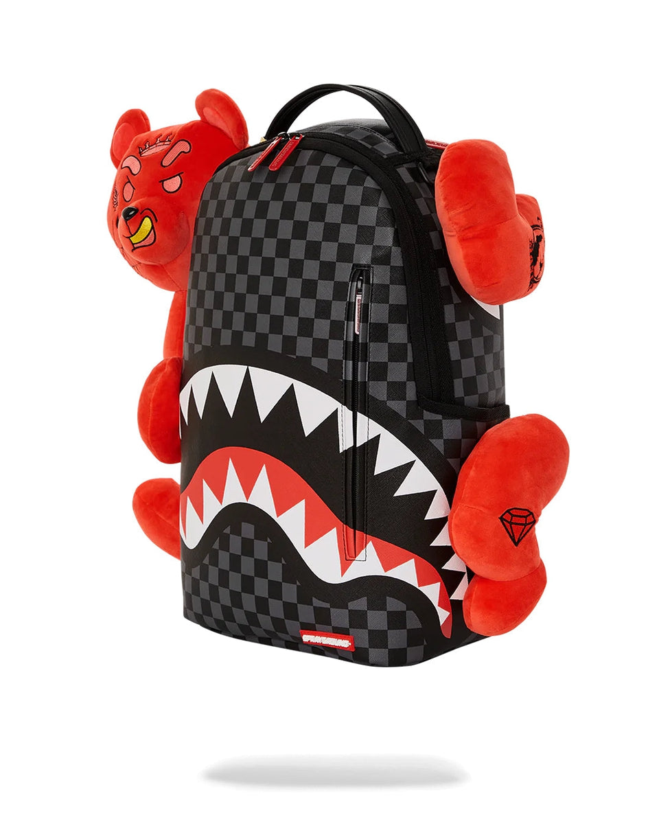 ZAINO SPRAYGROUND DIABLO BEARHUG BEAR BACKPACK-Sprayground-Zaini-Vittorio Citro Boutique