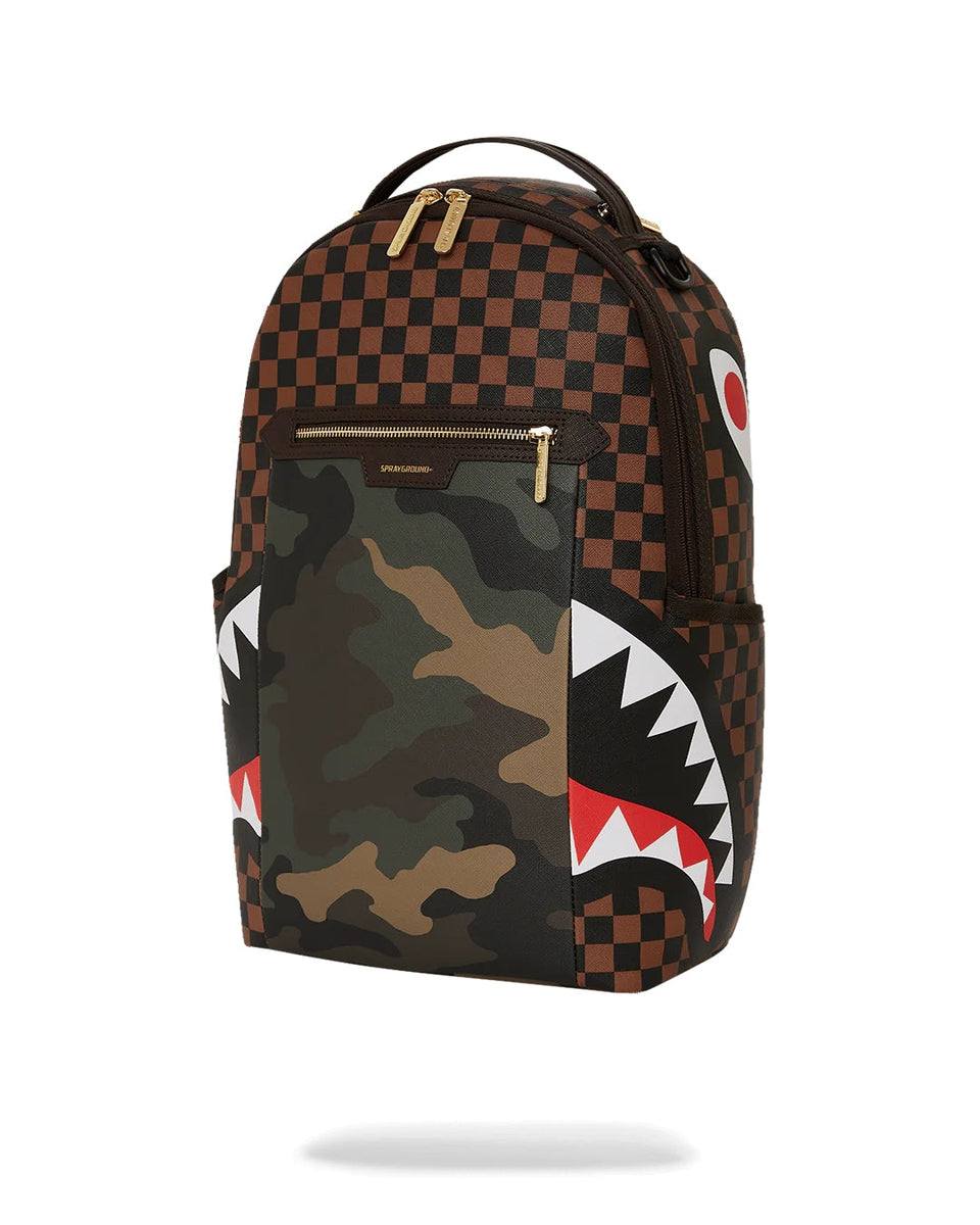 ZAINO SPRAYGROUND SIP CAMO ACCENT DLXSV BACKPACK-Sprayground-Zaini-Vittorio Citro Boutique