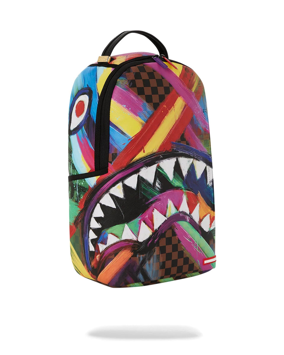 ZAINO SPRAYGROUND SHARKS IN PAINT BACKPACK-Sprayground-Zaini-Vittorio Citro Boutique