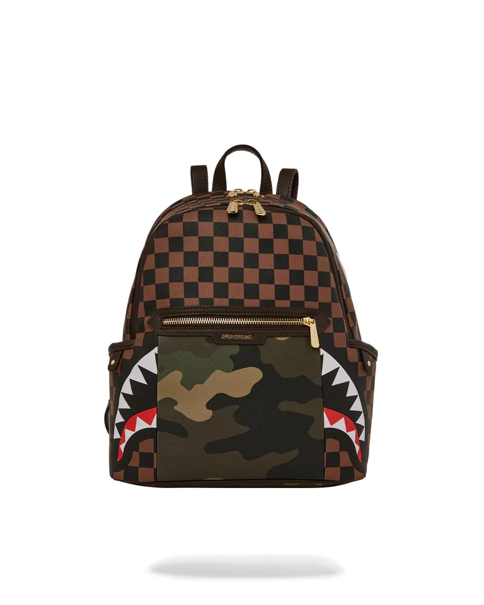 ZAINO SPRAYGROUND SIP WITH CAMO ACCENT SAVAGE BACKPACK-Sprayground-Zaini-Vittorio Citro Boutique