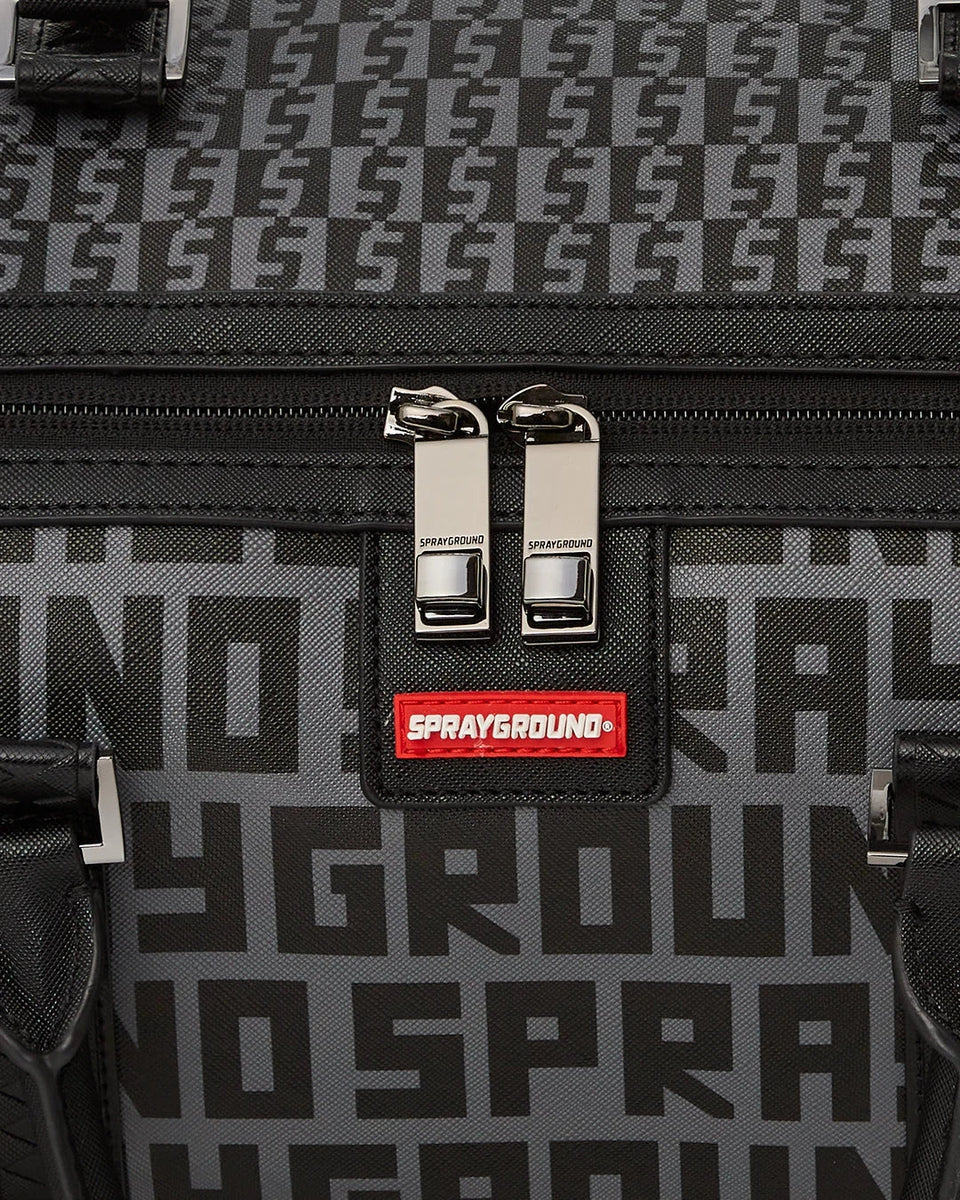 BORSONE SPRAYGROUND SPLIT INFINITY CHECK LARGE DUFFLE-Sprayground-Borse a mano-Vittorio Citro Boutique