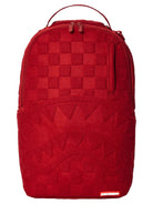 Zaino Flock a Scacchi Rosso-Sprayground-Zaini-Vittorio Citro Boutique