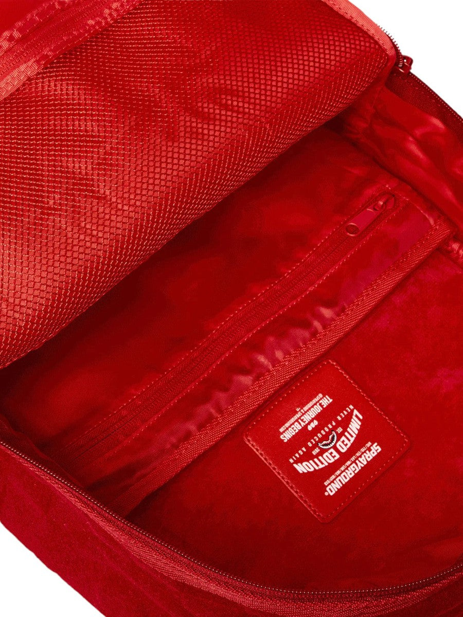 Zaino Flock a Scacchi Rosso-Sprayground-Zaini-Vittorio Citro Boutique