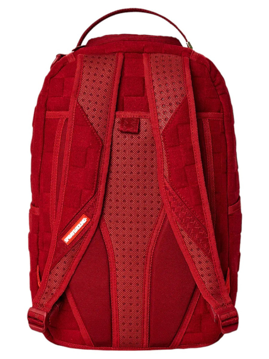 Zaino Flock a Scacchi Rosso-Sprayground-Zaini-Vittorio Citro Boutique