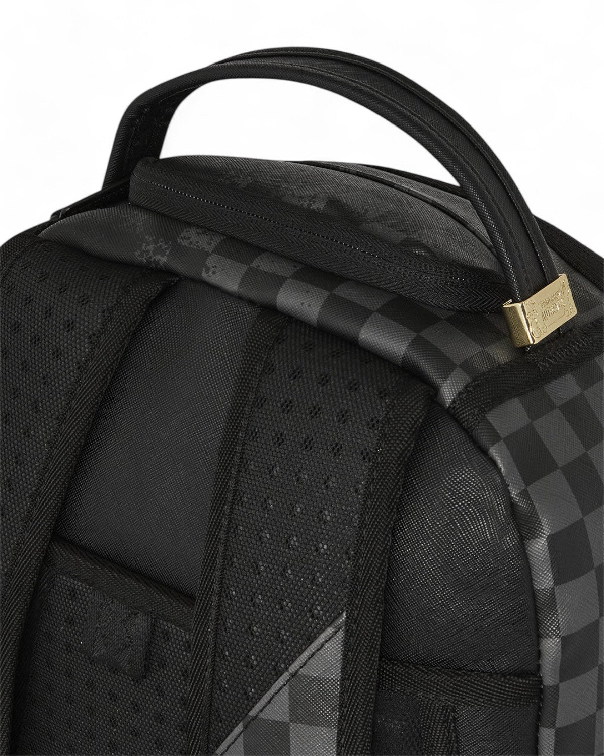 zaino sprayground half spritz black/grey check backpack-Zaini-Sprayground-Vittorio Citro Boutique