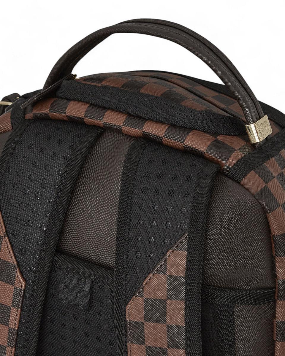 zaino core embossed check dlxv-Zaini-Sprayground-Vittorio Citro Boutique