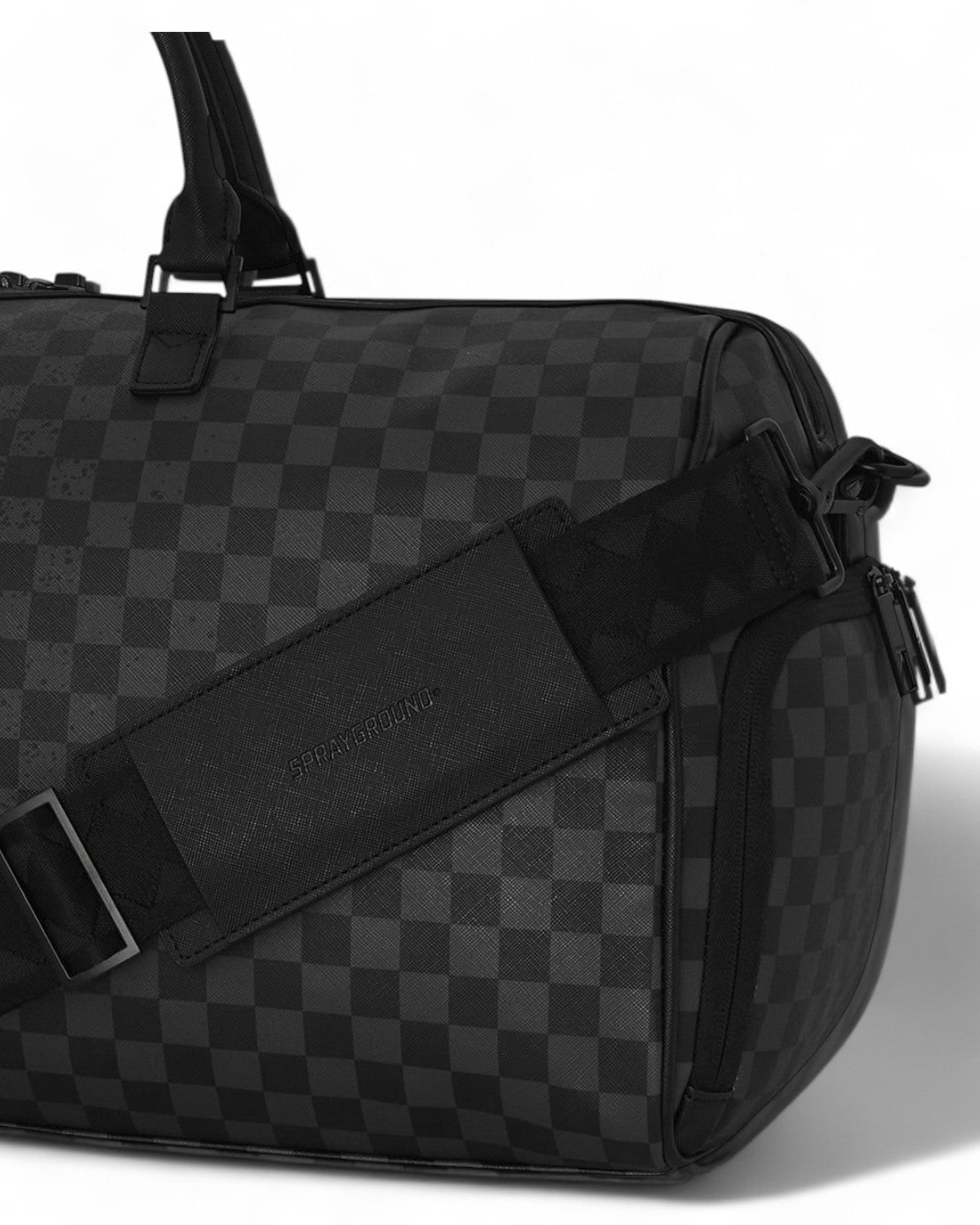 borsone sprayground half spritz black/grey check-BORSONI-Sprayground-Vittorio Citro Boutique