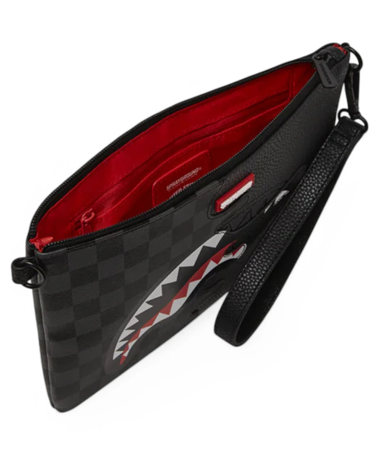 Sprayground Unfinished Shark Pouchette-Sprayground-Pochette-Vittorio Citro Boutique