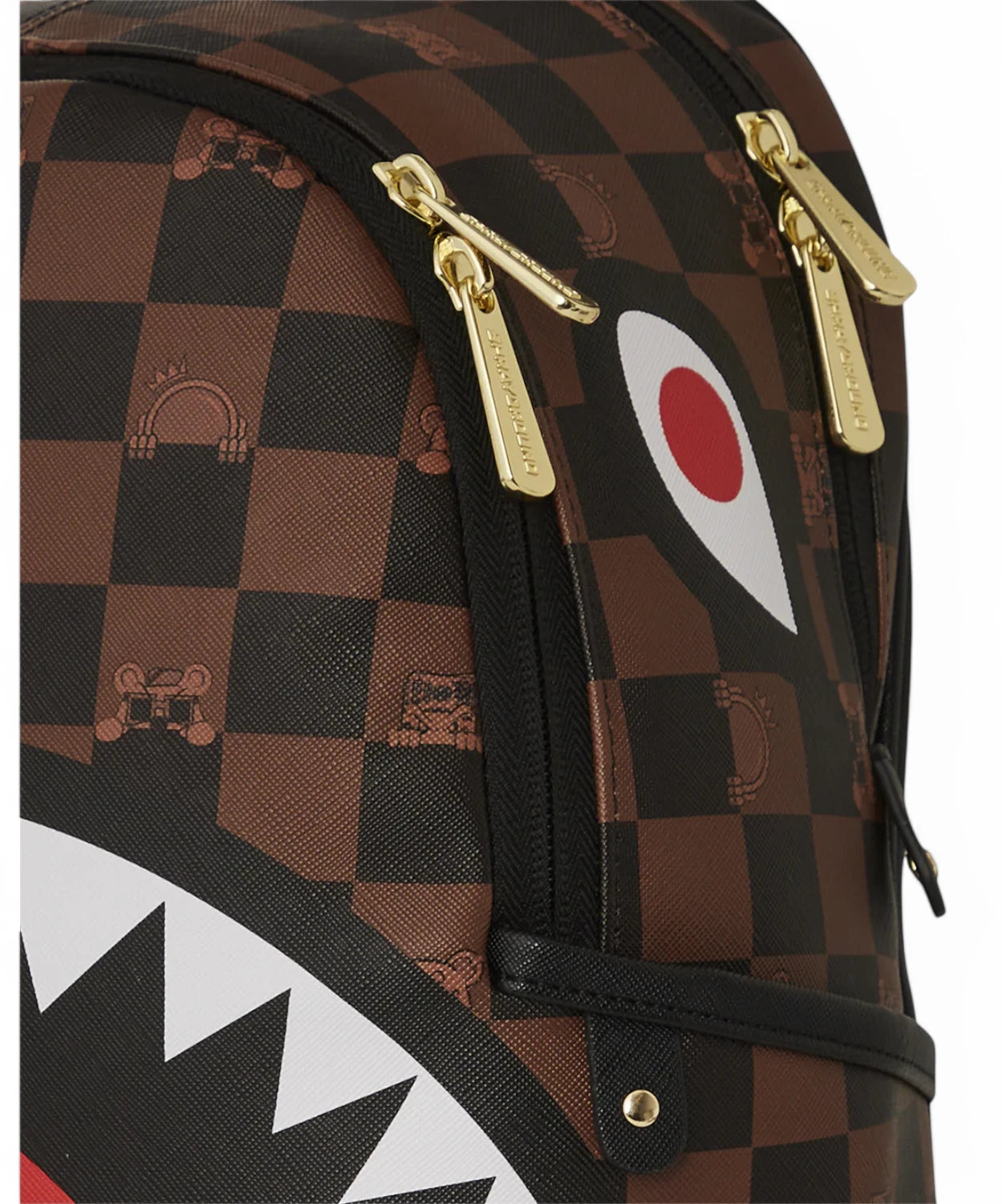 Zaino Sprayground Peeking Character Check Savage-Sprayground-Zaini-Vittorio Citro Boutique