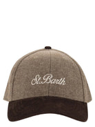 Cappello baseball in herringbone-Mc2 Saint Barth-Cappelli-Vittorio Citro Boutique