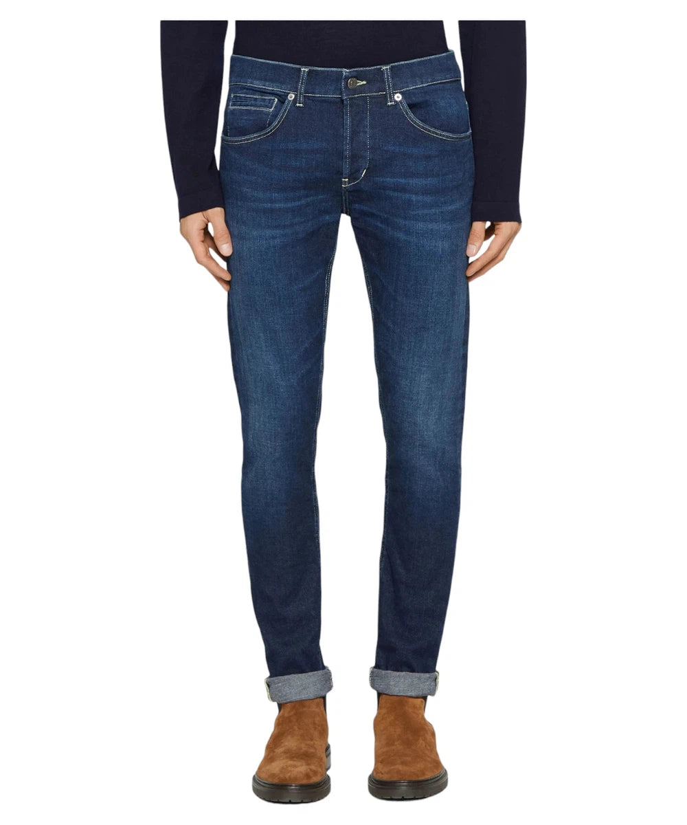 Jeans George skinny in denim stretch-Dondup-Jeans-Vittorio Citro Boutique