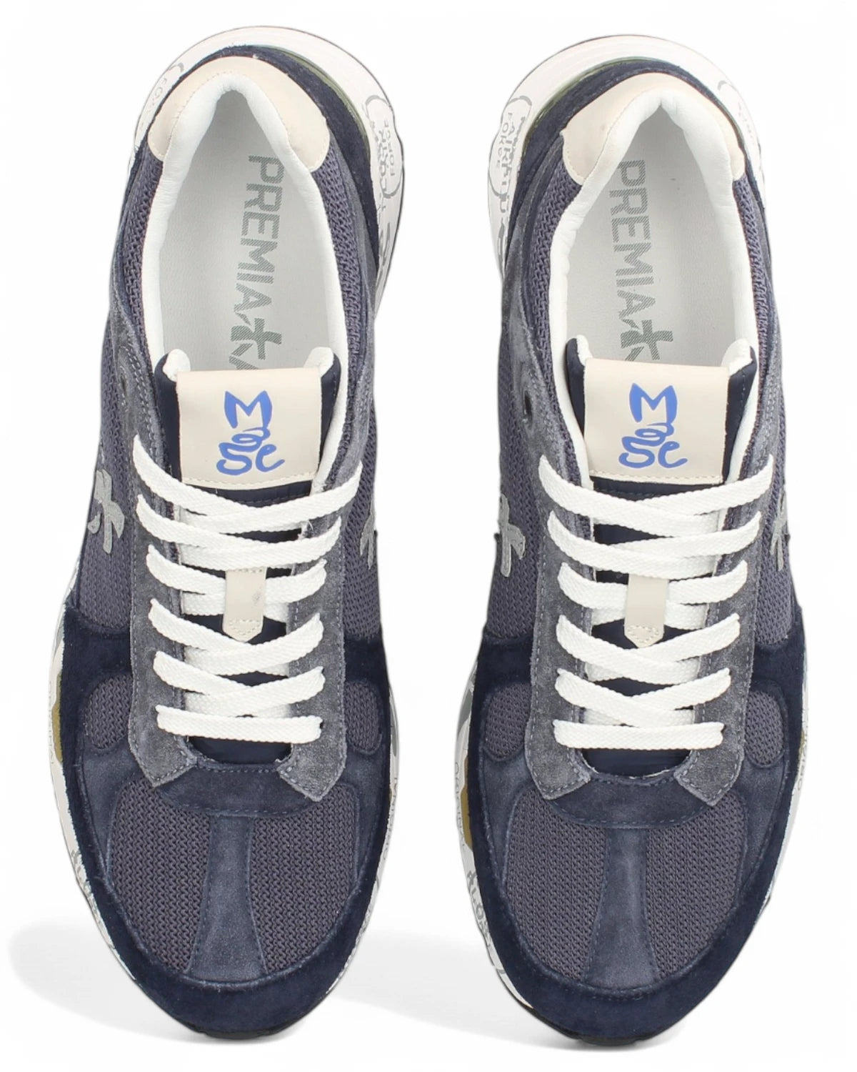 Sneakers MASE 6626 Vintage con Dettagli Vivaci-Premiata-Sneakers-Vittorio Citro Boutique