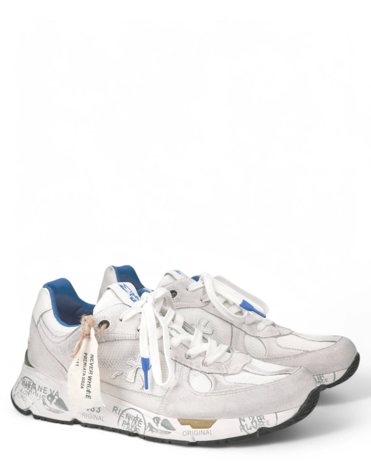 Sneakers MASE 6621 Vintage con Dettagli Vivaci-Premiata-Sneakers-Vittorio Citro Boutique