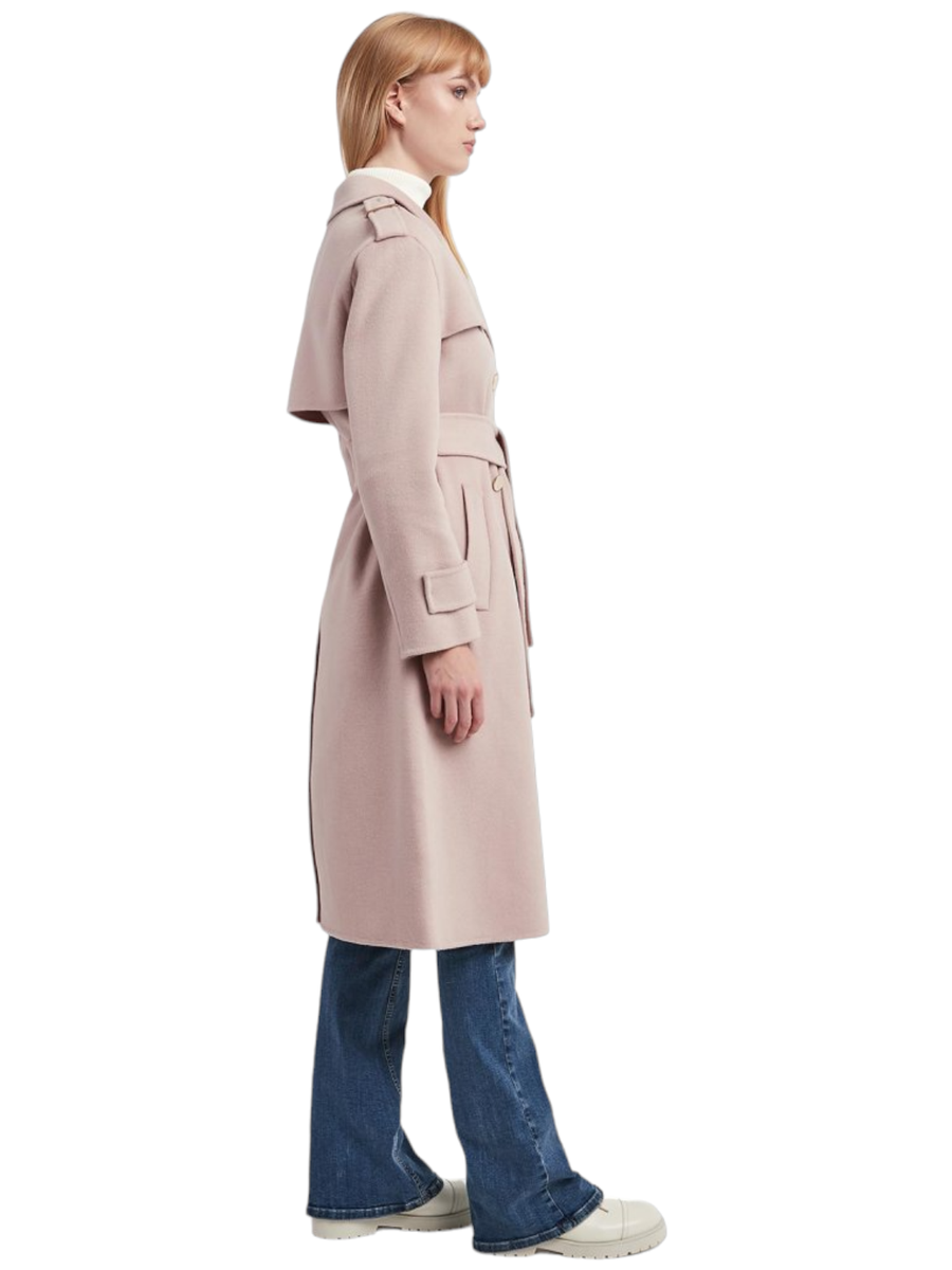 Trench in misto lana-Liu-Jo-Cappotti-Vittorio Citro Boutique