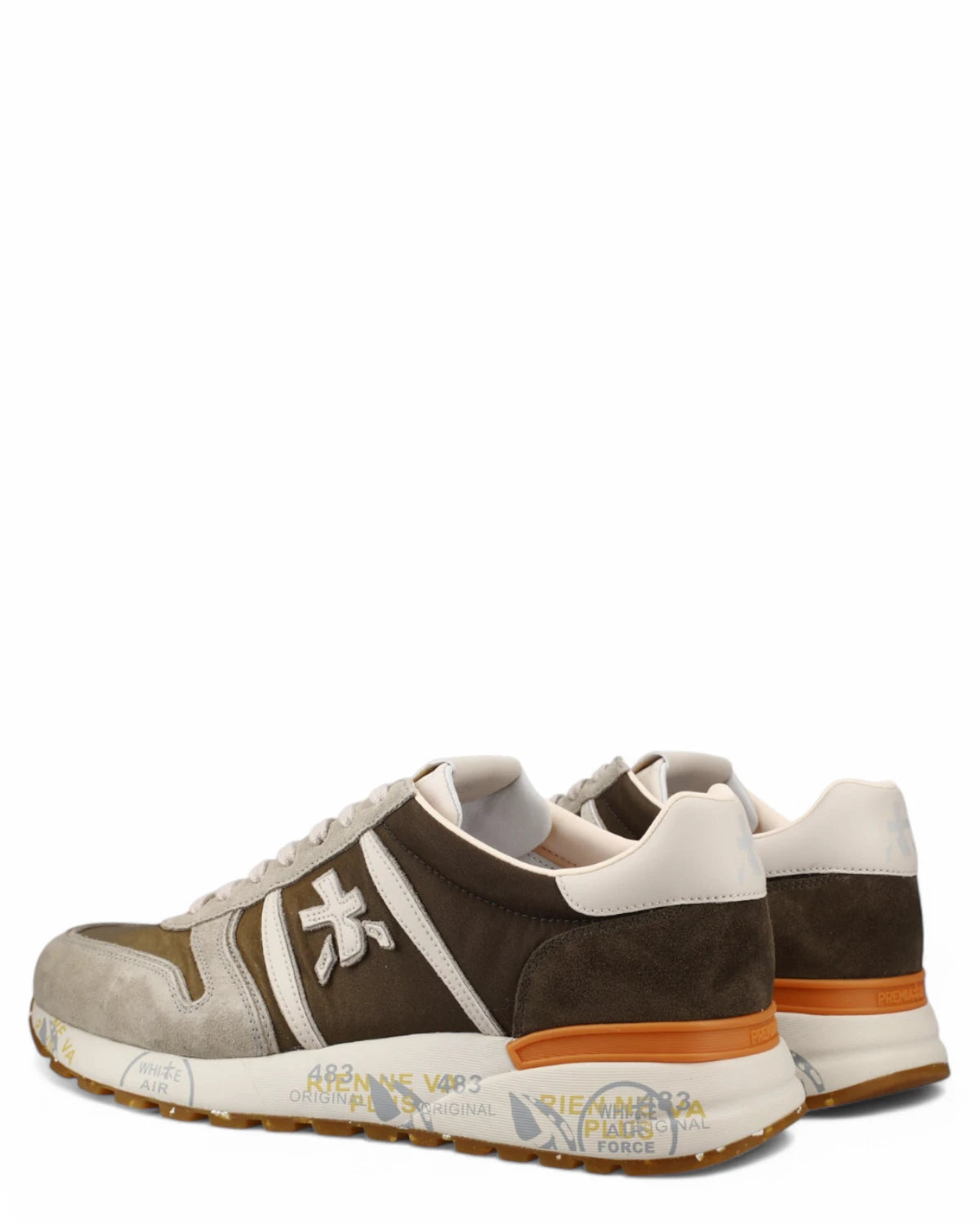 Sneakers LANDER 7206 in Pelle Scamosciata e Nylon-Premiata-Sneakers-Vittorio Citro Boutique