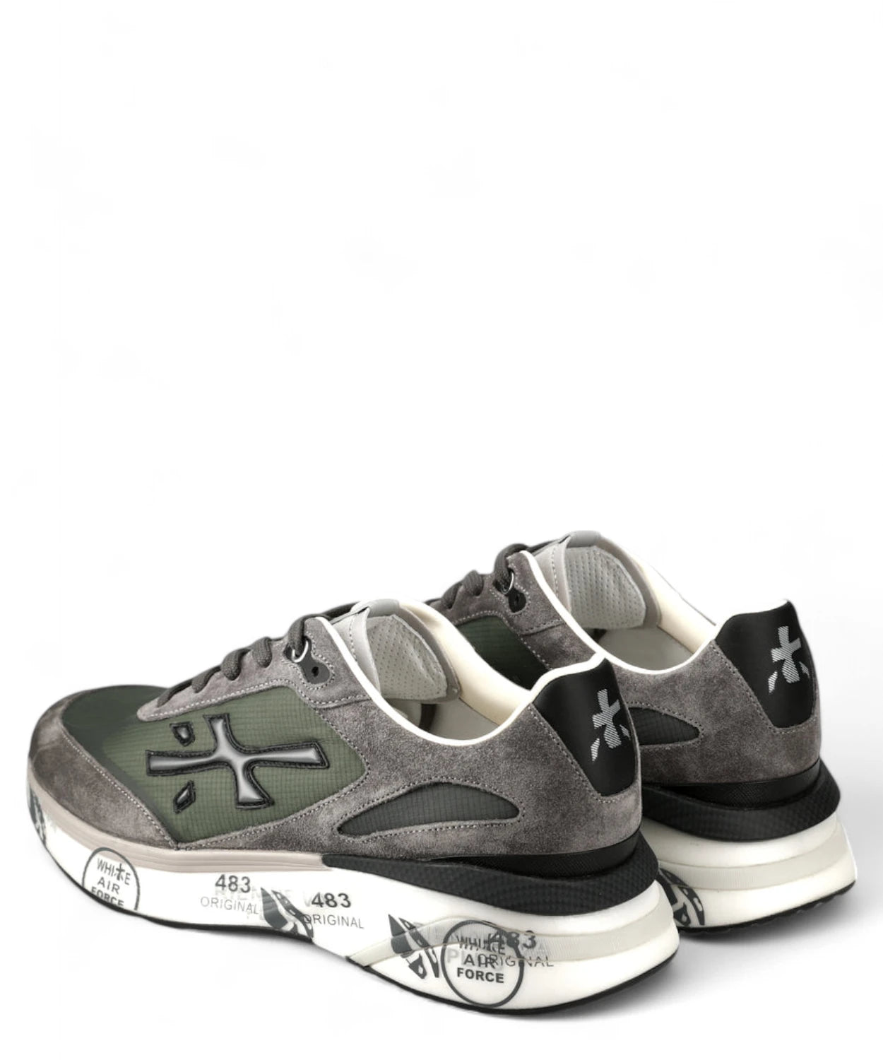 Sneakers MOERUN 7106 con suola ammortizzante e dettagli esclusivi-Premiata-Sneakers-Vittorio Citro Boutique