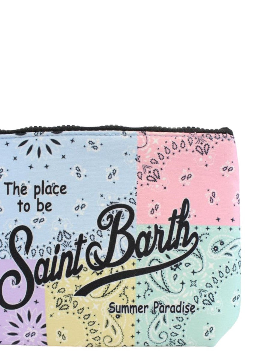 Pochette Aline bandana multicolor-Mc2 Saint Barth-Pochette-Vittorio Citro Boutique