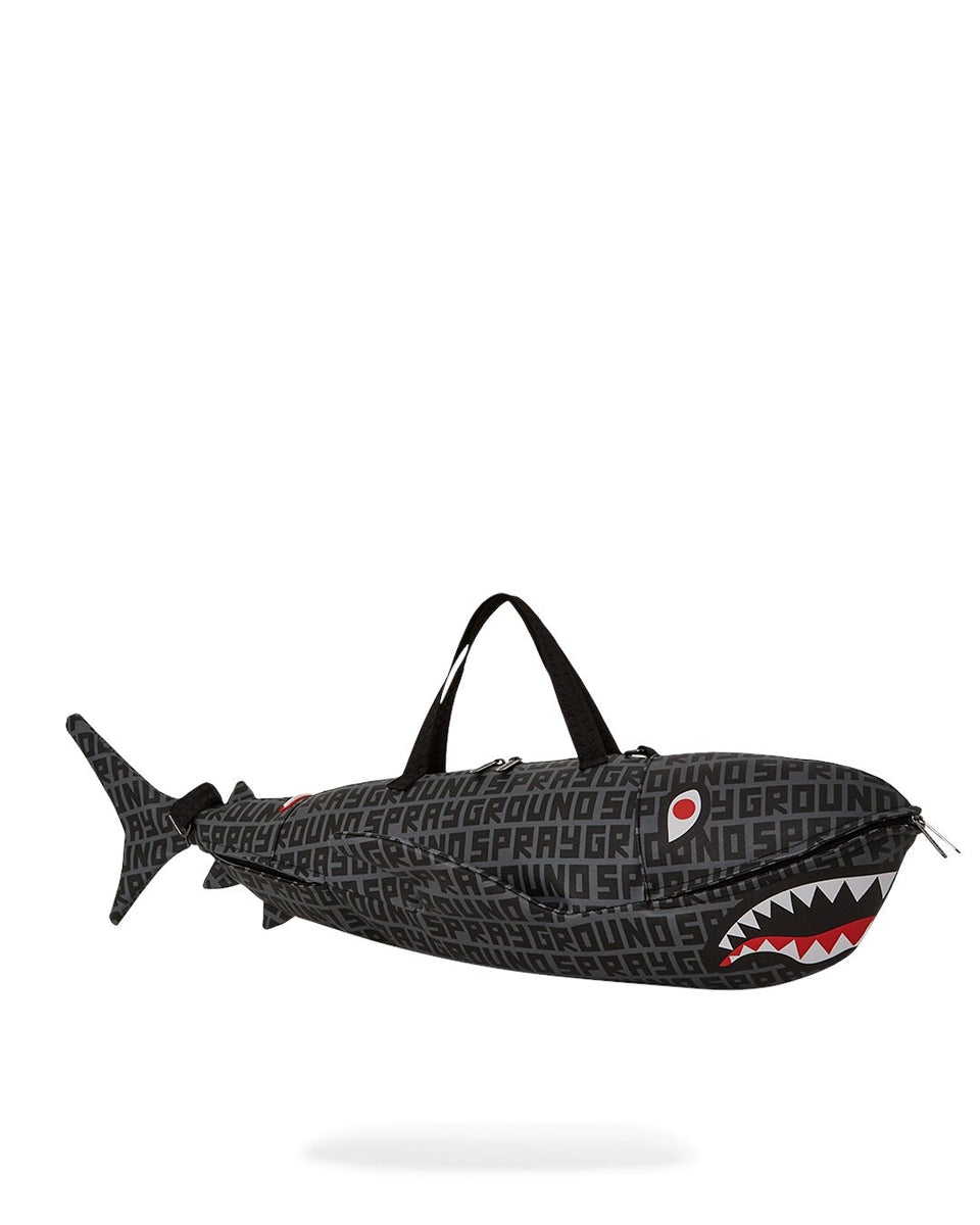 SPLIT INFINITY CHECK SHARK- SHAPED-DUFFLE-Sprayground-Borse a mano-Vittorio Citro Boutique