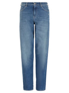 Jeans J90 a Vita Media e Taglio Relaxed-Emporio Armani-Jeans-Vittorio Citro Boutique