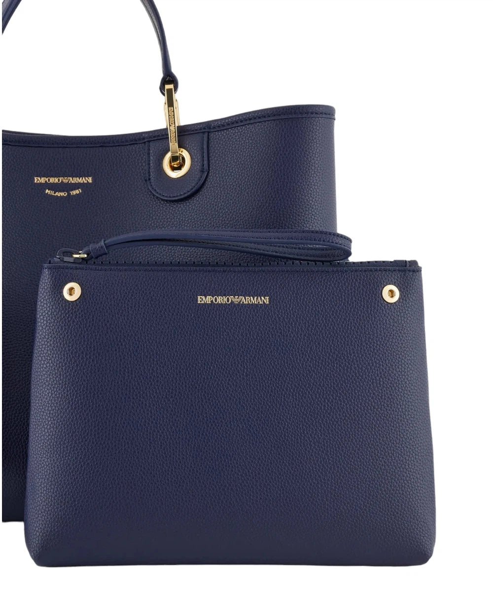 Shopper MyEA Bag media stampa cervo-Borse a mano-Emporio Armani-Vittorio Citro Boutique