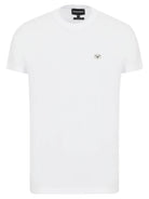 T-shirt in jersey Supima con micro patch aquila-T-shirt-Emporio Armani-Vittorio Citro Boutique