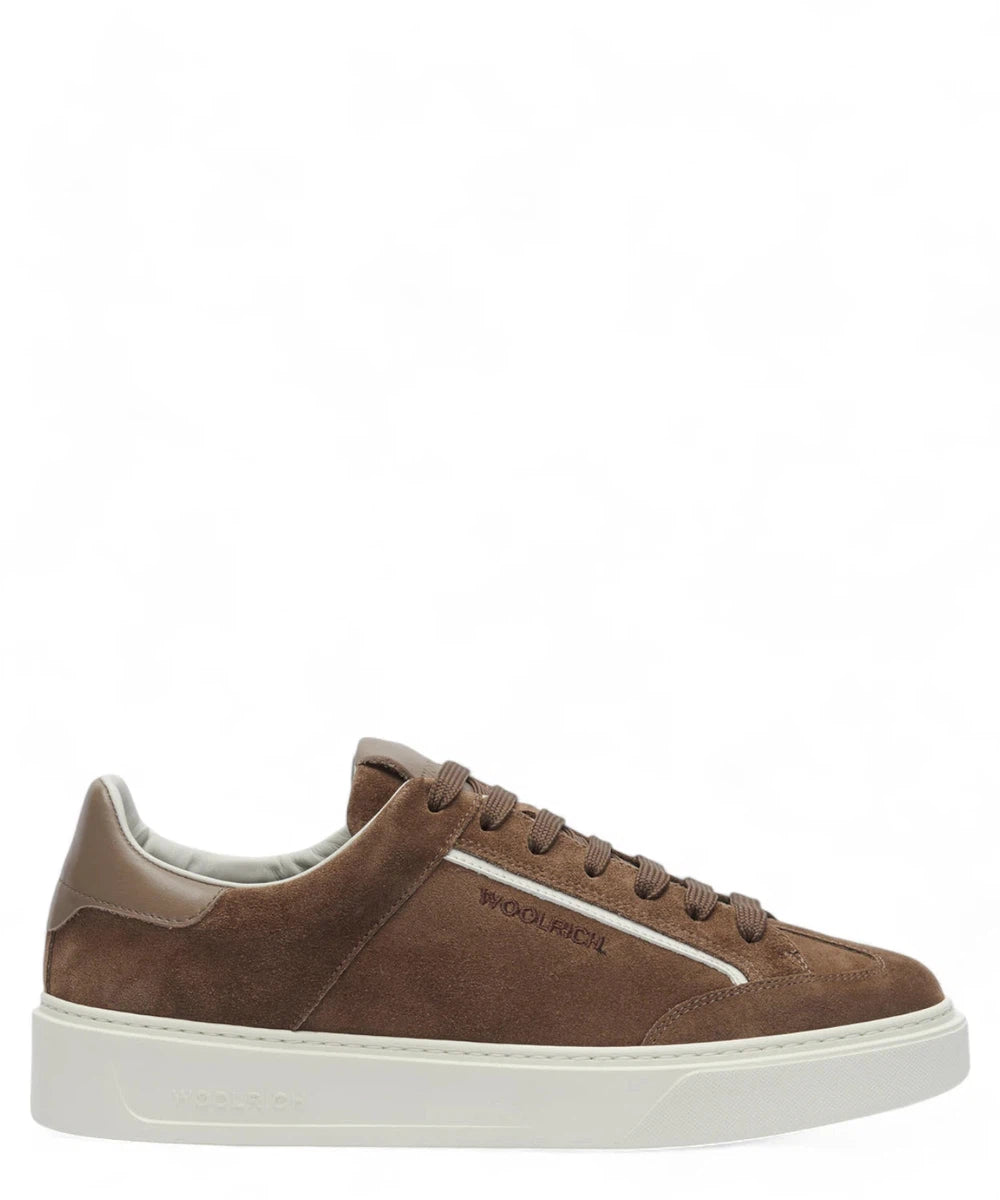 Sneaker Classic Court in Camoscio-Woolrich-Sneakers-Vittorio Citro Boutique