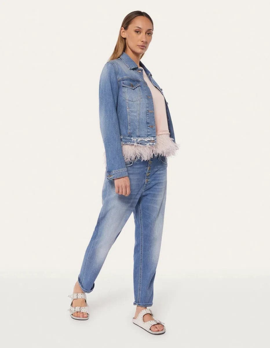 Jeans Koons loose in denim stretch - Vittorio Citro Boutique